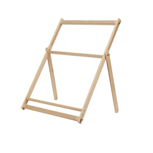 LuoAXINN Webstuhl mit Ständer, Kunsthandwerk aus Holz, extragroßer Rahmen, fördert die Kreativität, Webstuhl mit Ständer for Anfänger für Anfänger LuoAXINN Webstuhl mit Ständer, Kunsthandwerk aus Holz, extragroßer Rahmen, fördert die Kreativität, Webstuhl mit Ständer for Anfänger für Anfänger von LuoAXINN