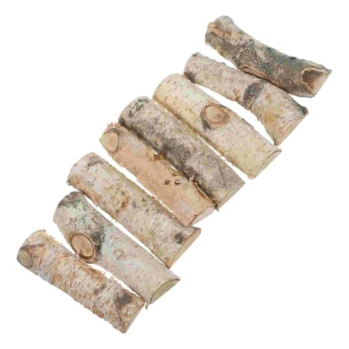 Mini-Birkenscheite, natürliche kleine Holzstäbchen, Rinde, unbehandeltes Holzscheit, DIY-Bastelarbeiten, Feiertagstisch für Holzbau-Stöcke Mini-Birkenscheite, natürliche kleine Holzstäbchen, Rinde, unbehandeltes Holzscheit, DIY-Bastelarbeiten, Feiertagstisch für Holzbau-Stöcke von LuoAXINN
