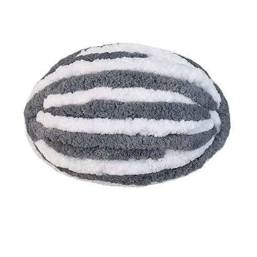 LuoShaiu 1 Stück 250 g gestrickte und gehäkelte Deckenunterlage mit grobem Garn, mehrfarbigem Garn, Schalfaden Dicke Wolle(A-24) von LuoShaiu