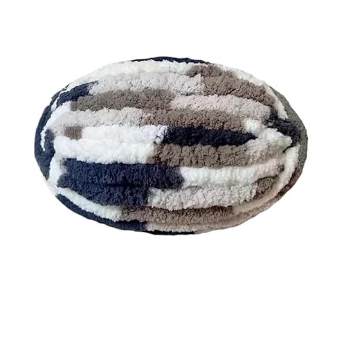 LuoShaiu 1 Stück 250 g gestrickte und gehäkelte Deckenunterlage mit grobem Garn, mehrfarbigem Garn, Schalfaden Dicke Wolle(A-26) von LuoShaiu