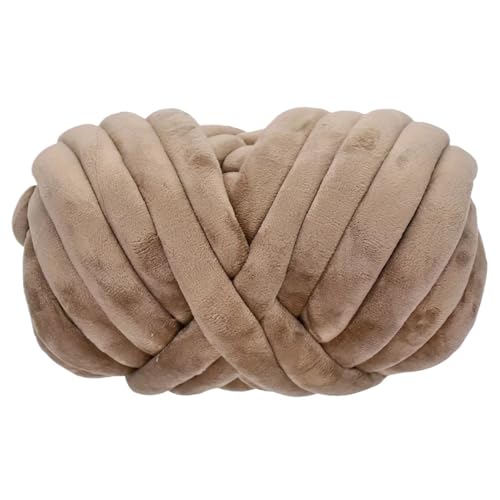 LuoShaiu 1 Stück weiches, grobes Garn, handgefertigtes Deckenkissen, Kissen, Armweben, weich, 500 g Dicke Wolle(A-6) von LuoShaiu