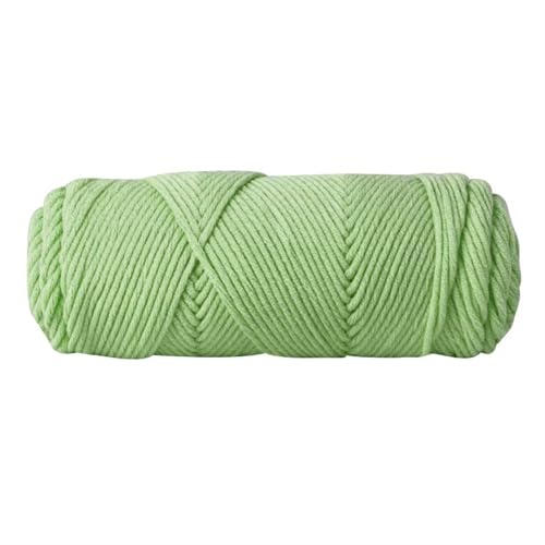 LuoShaiu 100 g/Knäuel, 8-lagiger Baumwollfaden, handgewebter Faden, warmer Baumwollfaden, Babywolle, handgewebtes Häkelgarn Dicke Wolle(Autumn Green) von LuoShaiu