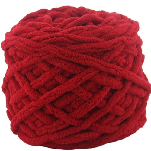 LuoShaiu 100 g Garn, Strickmütze, Schal, Häkeln, Plüschfaden, Wollgarn, Nähen, Wollknäuel, Stricken, DIY, Teppich, Wollgarn Dicke Wolle(A24) von LuoShaiu