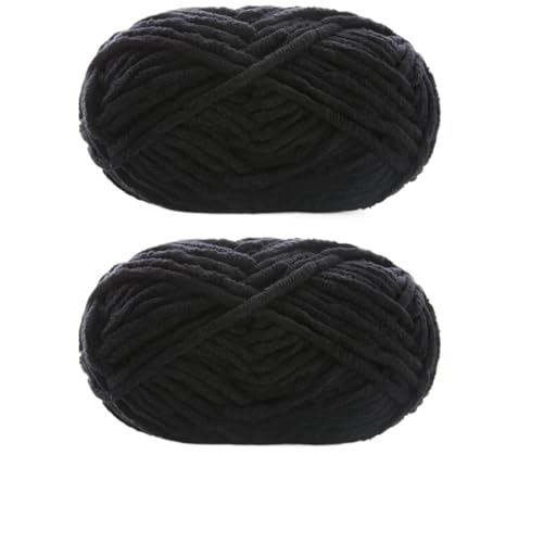 LuoShaiu 2 Stück x 50 g dickes Samtgarn, handgestricktes Garn Dicke Wolle(2pcs 16) von LuoShaiu