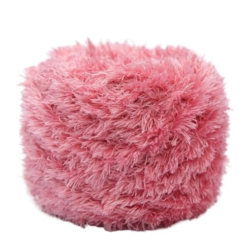 LuoShaiu 200G Korallen Samt Handgemachte Wolle Garn Plüsch Stricken Natürliche Häkeln Flauschigen Stricken Dicke Wolle(30 meat meal) von LuoShaiu