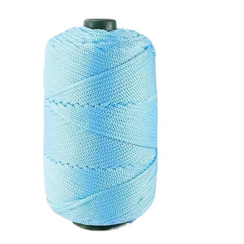 LuoShaiu 230G Eis Seil Sommer Sonnenhut Hand Gewebt DIY Haken Pad Hohl Helle Seide Mittel Dicke Wolle Dicke Wolle(A6) von LuoShaiu