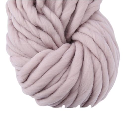 LuoShaiu 250 g 36 m Wolle grobes Garn Filz grobes Garn for handgemachten Stricken Spinnen verwendet Dicke Wolle(12 khaki white) von LuoShaiu