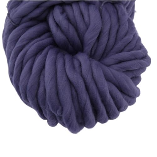 LuoShaiu 250 g 36 m Wolle grobes Garn Filz grobes Garn for handgemachten Stricken Spinnen verwendet Dicke Wolle(21 dark grey) von LuoShaiu