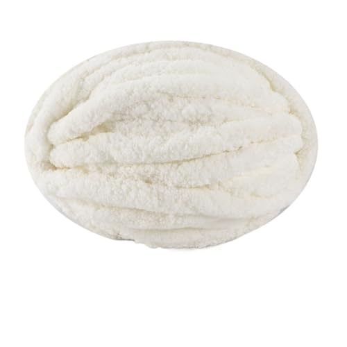 LuoShaiu 250G flauschigen dicken Plüsch Baby warm gestrickte Baumwolle häkeln Garn Decke Schal Dicke Wolle(1-nai bai) von LuoShaiu