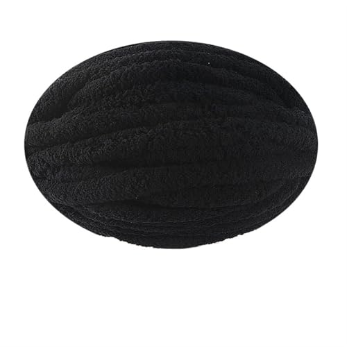 LuoShaiu 250G flauschigen dicken Plüsch Baby warm gestrickte Baumwolle häkeln Garn Decke Schal Dicke Wolle(18-hei se) von LuoShaiu