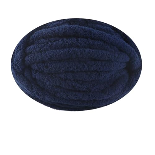 LuoShaiu 250G flauschigen dicken Plüsch Baby warm gestrickte Baumwolle häkeln Garn Decke Schal Dicke Wolle(19-zang lan) von LuoShaiu