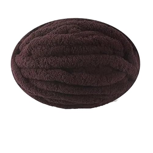 LuoShaiu Handgewebtes Garn, Anfänger-Webgarn for Schals, Kissen, Dicke Wolle(17 coffee) von LuoShaiu