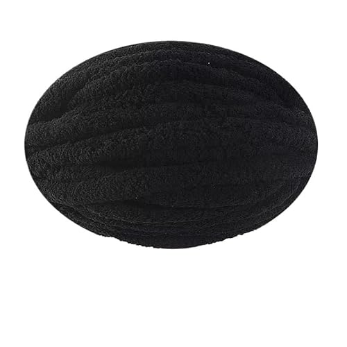 LuoShaiu Handgewebtes Garn, Anfänger-Webgarn for Schals, Kissen, Dicke Wolle(18 black) von LuoShaiu