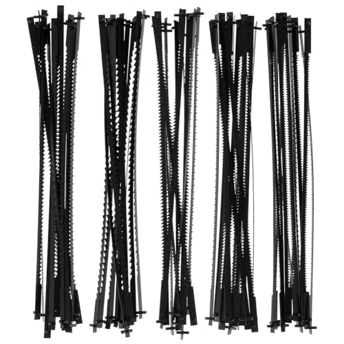 Luobannm Gattung für Scrollsägen 127 mm mit Pin 10/15/18/20/24 Zähne für Scrollsägen (60 Teile) von Luobannm