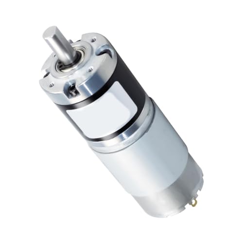 Luobannm XY36-555 Gleichstrom-Getriebemotor mit Planetengetriebe und Drehmoment, 24 V, 1530 Min, Miniatur-Kleinmotor mit Einstellbarer Drehzahl und Niedriger Drehzahl von Luobannm