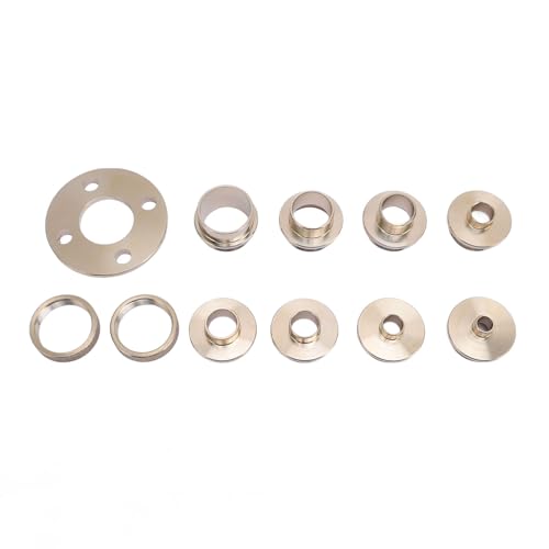 Luocute 11pcs Messing Router Template Guide Guide Set Kit Router -Buchsenhandbuch Router -Router -Vorlage Vorlage Set mit 2 Nuts 1 Adapter -Tragetasche für Holzbearbeitung Luocute 11pcs Messing Router Template Guide Guide Set Kit Router -Buchsenhandbuch Router -Router -Vorlage Vorlage Set mit 2 Nuts 1 Adapter -Tragetasche für Holzbearbeitung von Luocute