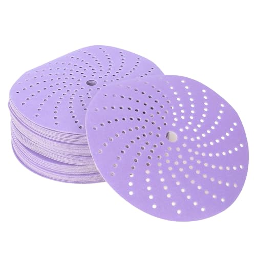 Luocute 50 Stcs 6 -Zoll -Schleifscheiben, 320 Körnig Poröse Design -Haken -Loops -Rücken -Keramik -Schleifpapier, Geeignet für Holzmetall -Schleifenpolieren für Holzmetall -Schleifen Luocute 50 Stcs 6 -Zoll -Schleifscheiben, 320 Körnig Poröse Design -Haken -Loops -Rücken -Keramik -Schleifpapier, Geeignet für Holzmetall -Schleifenpolieren für Holzmetall -Schleifen von Luocute