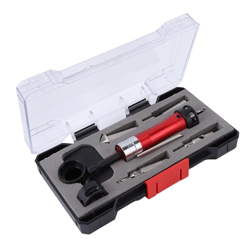 Luocute Countersink -Bohrbohrbit mit Verstellbarer Tiefe Stopp, Holz Countersink -Bit für Holzplastik -Holzbearbeitung, 3 in 1 Multifunktionaler Bohrer bei Holzbearbeitung von Luocute