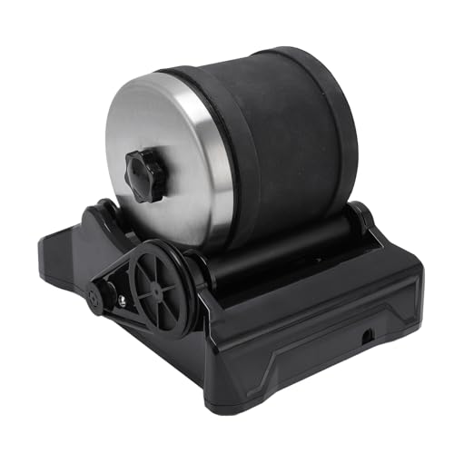 Luocute Rockpolitur, 2,5 -lb -Kapazität Rock Tumbler Kit Steinpoliermaschine mit 3 Getriebegeschwindigkeitskontrolle 9 -Tage -Timer Auto -Abbindung für Schmuck -Herstellung Geologie (EU-Stecker) von Luocute