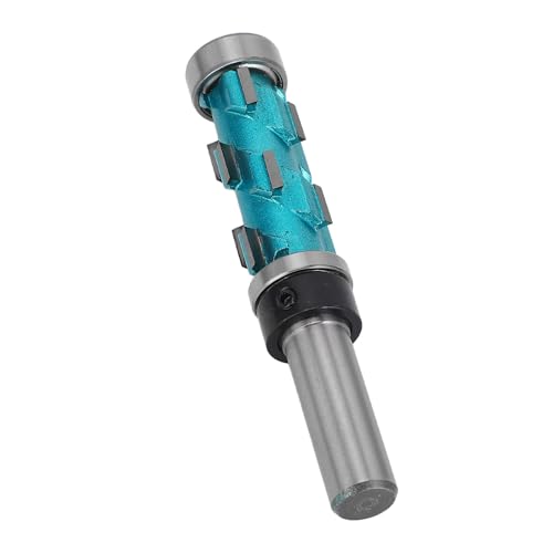 Flush Trimm Router Bit, 1/2 "Schaft, 43 Mm Schneidlänge, 19 Mm Schnittdurchmesser, Doppellager -Spiralschneider für Holz, MDF, Hartholzfräsen Flush Trimm Router Bit, 1/2 "Schaft, 43 Mm Schneidlänge, 19 Mm Schnittdurchmesser, Doppellager -Spiralschneider für Holz, MDF, Hartholzfräsen von Luqeeg