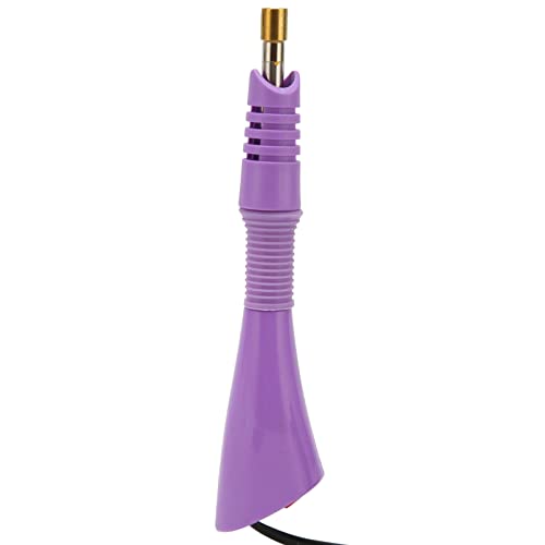 Hotfix Applikator – DIY Hot Fix Setter Applikator Wand Tool Kit Set mit 7 Spitzen in Verschiedenen Größen, Lila von Luqeeg