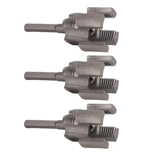 Luqeeg PVC -Retheading -Werkzeug, Integriertes Internes und Externes Rohrgewindewerkzeug, 3/4 Zoll, Ideal für Wasserrohre, Kunststoff Rohr Fadener Kit von Luqeeg