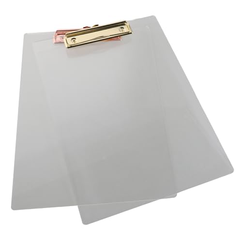 2 Stück Hochtransparente Dokumentenhalter für Büro und Schule Leicht und Zuverlässig zur Verbesserten Organisation und Sichtbarkeit von Unterlagen von Lurrose