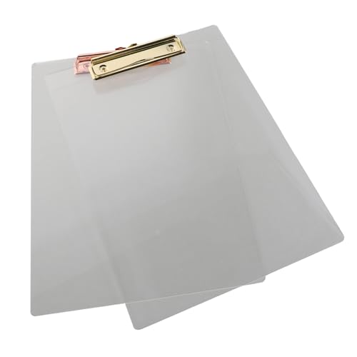 2 Stück Transparente Ordner Klemmbretter Notizbuch Ordner Kleine Klemmbretter Klemmhalter Für Büro Büroklammerhalter Büro Klemmbrett Großes Klemmbrett Transparentes 2 Stück Transparente Ordner Klemmbretter Notizbuch Ordner Kleine Klemmbretter Klemmhalter Für Büro Büroklammerhalter Büro Klemmbrett Großes Klemmbrett Transparentes von Lurrose