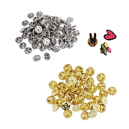 200 Stück Diy Brosche Material Klammer mit Nadel für Anstecknadeln Namensschilder Schmuckherstellung Einfache Anwendung von Lurrose