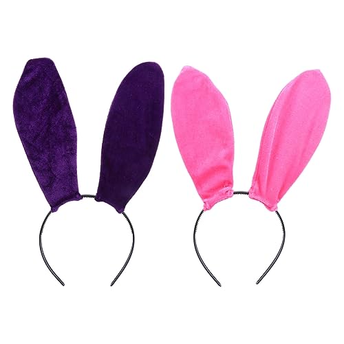 2st Hasenohr Stirnband Haarschmuck Osterohren Stirnband Hasenohren Hasenkostüm Damen Hasenohren Stirnband Cosplay Hasen-cosplay Fräulein Halloween Frauenkleidung Stoff 2st Hasenohr Stirnband Haarschmuck Osterohren Stirnband Hasenohren Hasenkostüm Damen Hasenohren Stirnband Cosplay Hasen-cosplay Fräulein Halloween Frauenkleidung Stoff von Lurrose