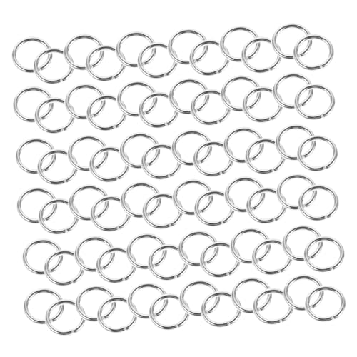 400 Stück Biegeringe Für Schmuck: Runde, Offene Verbindungsringe Aus Zinklegierung Für Selbstgemachte Armbänder, Halsketten, Ohrringe, Schlüsselanhänger, Bastelzubehör 400 Stück Biegeringe Für Schmuck: Runde, Offene Verbindungsringe Aus Zinklegierung Für Selbstgemachte Armbänder, Halsketten, Ohrringe, Schlüsselanhänger, Bastelzubehör von Lurrose