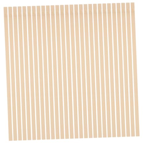 50 Stück Bambus-bastelstäbe Für Diy-projekte. Ungefärbte Quadratische Bambusstäbe Zum Basteln Und Modellbau. Quadratische Bastelstäbe von Lurrose