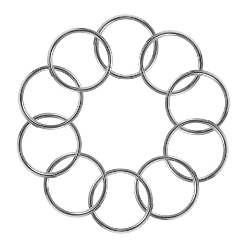 500 Stück Schlüsselringe Offene Schmuckverbindungselemente für Armbänder Ohrringe Diy Herstellung Finish Bastelzubehör für Projekte 500 Stück Schlüsselringe Offene Schmuckverbindungselemente für Armbänder Ohrringe Diy Herstellung Finish Bastelzubehör für Projekte von Lurrose