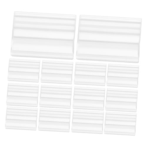 60 Stück Preisschildhalter Clip für Drahtregale Transparente Etikettenclips für Moderne Ausstellungen Supermärkten und Messen für Verschiedene Tag 60 Stück Preisschildhalter Clip für Drahtregale Transparente Etikettenclips für Moderne Ausstellungen Supermärkten und Messen für Verschiedene Tag von Lurrose