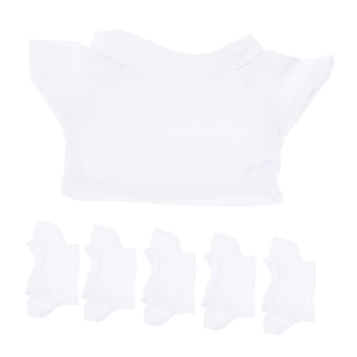 6Stücke Teiliges Puppenkleidungsset für Große Bärenpuppen Baumwoll T Shirts für Puppendekoration Weiche und Langlebige Puppenkleidung zum Kreativen Verkleiden 6Stücke Teiliges Puppenkleidungsset für Große Bärenpuppen Baumwoll T Shirts für Puppendekoration Weiche und Langlebige Puppenkleidung zum Kreativen Verkleiden von Lurrose