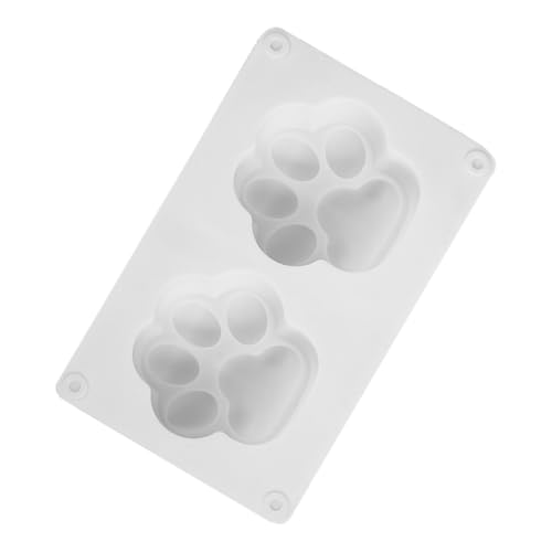 Katzenpfoten Silikonform für Diy Projekte Wiederverwendbare Epoxidharz Gießform Strapazierfähigem Silikon für Bastelarbeiten Katzenpfotenform von Lurrose