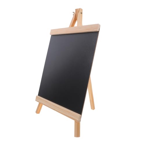 Kreidetafel Holztafel mit A Rahmen Staffelei Abwischbare Präsentationstafel für Bar Restaurant und Hochzeiten Stabil und Wiederverwendbar von Lurrose