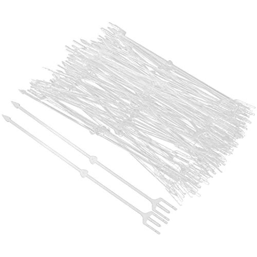 Lurrose 1 Blumenstrauß-Kartenhalter Geschenkpapier etwas künstlich Blumen- Charme hochzeitsdeko Wedding Decoration Picks Blumenarrangement pflücken pp Transparent von Lurrose