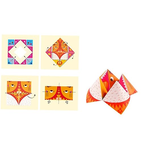 Lurrose 1 Karton 152 Blatt kreatives Origami geschenke für kinder kindergeschenke Materialien zum Schneiden von Papier quadratisches Papier Origami-Papier bastelsets für kinder Mode Suite von Lurrose