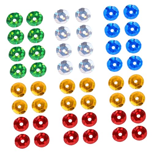 Lurrose 1 Packung Konkave Pailletten Bußgeld Goldene Pailletten Dekoration Für Funkeln Strasssteine Verzierungen Dekorativ Schillernder Glitzer Extra Feiner Glitzer Plastik Colorful Lurrose 1 Packung Konkave Pailletten Bußgeld Goldene Pailletten Dekoration Für Funkeln Strasssteine Verzierungen Dekorativ Schillernder Glitzer Extra Feiner Glitzer Plastik Colorful von Lurrose