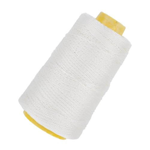 Lurrose 1 Rolle Nylonnähenfaden Handnähgarn Diy-quiltgarn Nylonfaden Zum Nähen Strapazierfähiges Nähgarn Nähwerkzeuge Und Zubehör Webenfaden Für Diy Handgewebter Faden Reparaturfaden Weiß von Lurrose