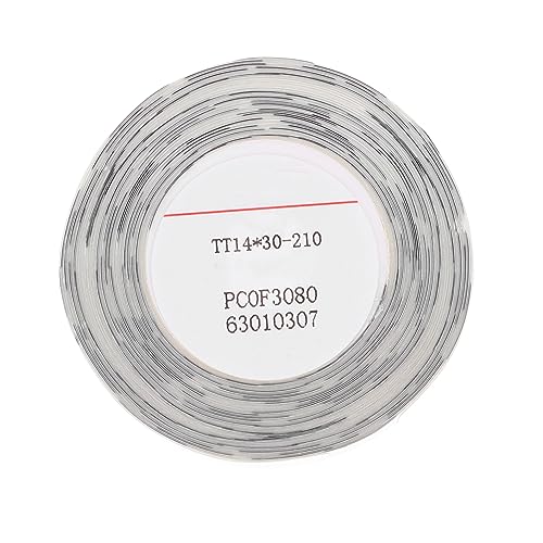 Lurrose 1 Rolle Thermische Etikettenrolle Selbstklebende Transparente Pet Labels für Etikettendrucker für Adressetiketten Beschriftungen im Büro Zuhause von Lurrose