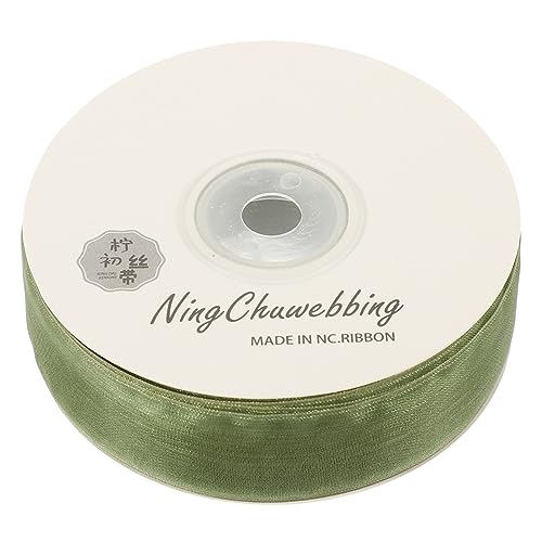 Lurrose 1 Rolle Verpackungsband Bulletinband Geschenkband Ornamentschiene Goldenes Bandana Durchsichtige Strasskettenbesatzung Samtherstellungsband Zum Verpacken Von Geburtstagen von Lurrose