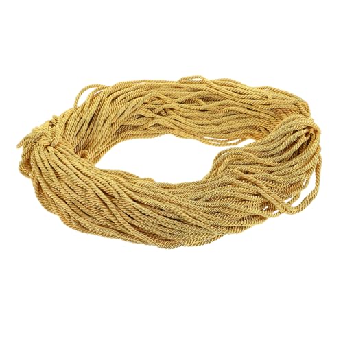 Lurrose 1 Rolle dreisträngiges Seil Graduierungsschnüre mit Quasten Abschluss weiße Kordel Kabel Kordeln für Graduierungskleider Ehrenkordel mit Quasten Polyester Golden Lurrose 1 Rolle dreisträngiges Seil Graduierungsschnüre mit Quasten Abschluss weiße Kordel Kabel Kordeln für Graduierungskleider Ehrenkordel mit Quasten Polyester Golden von Lurrose