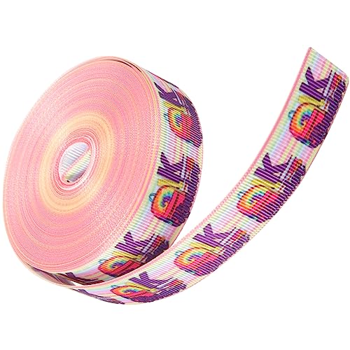 Lurrose 1 Rolle dünnes Band Geschenkband Bänder zum Verpacken Bänder zum Basteln wickeln seidenband ribbon bandalette bandfeile dekoratives Band für Blumensträuße DIY-Bastelband Stoff von Lurrose