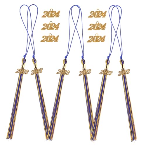 Lurrose 1 Satz Abschluss saison Quasten Abschlussquaste Abschlussfeier Dekoration Abschluss Hut Souvenir Abschluss Quasten Meister Hut graduierungen kappe quasten Quasten-Dekore Polyester von Lurrose