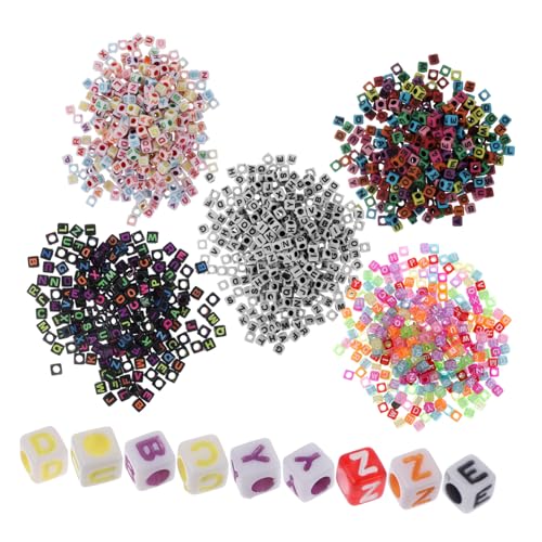 Lurrose 1 Satz Alphabetzubehör alphabet beads armbandperlen Buchstabenperlen Schmuckelemente beads for jewellery für Brief Buchstaben Perlen Armbandbuchstaben armband zubehör Acryl Lurrose 1 Satz Alphabetzubehör alphabet beads armbandperlen Buchstabenperlen Schmuckelemente beads for jewellery für Brief Buchstaben Perlen Armbandbuchstaben armband zubehör Acryl von Lurrose