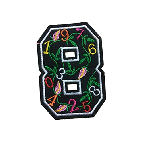 Lurrose 1 Satz Applikationen Aufnäher Kleidung Kleid Mütze Socken Zahlen Stickerei Stoffaufkleber Bestickter Aufnäher Aufnäher Aufnäher Shirt Aufnäher Aufnäher Nummer Applikation 10 Stück Lurrose 1 Satz Applikationen Aufnäher Kleidung Kleid Mütze Socken Zahlen Stickerei Stoffaufkleber Bestickter Aufnäher Aufnäher Aufnäher Shirt Aufnäher Aufnäher Nummer Applikation 10 Stück von Lurrose
