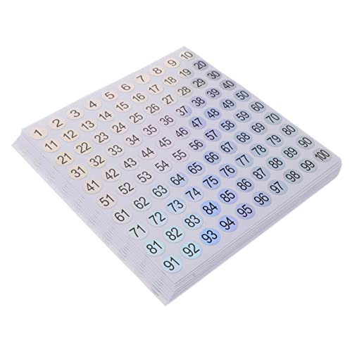 Lurrose 10er-pack Nummernaufkleber Selbstklebende Nummernklassifizierungsaufkleber Runde Digitale Etiketten für Party- und Heimdekoration Lurrose 10er-pack Nummernaufkleber Selbstklebende Nummernklassifizierungsaufkleber Runde Digitale Etiketten für Party- und Heimdekoration von Lurrose
