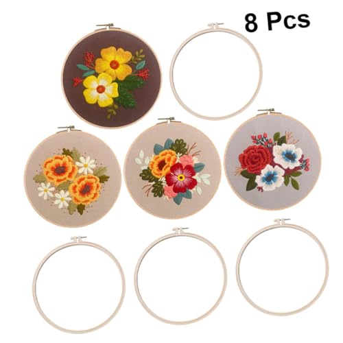 Lurrose 1 Satz Bastelwerkzeug für Bausätze Anfänger Nadeln Stoff Nähen Tuch basteln für bastelmaterial für bastelsets für Stickformfaden Stickerei-Basis-Kit von Lurrose